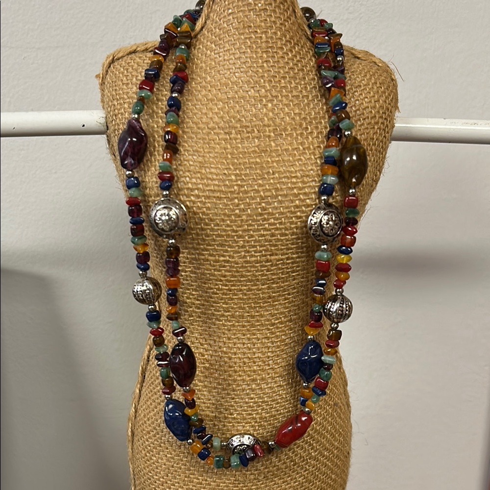 Multicolor Beaded Necklace